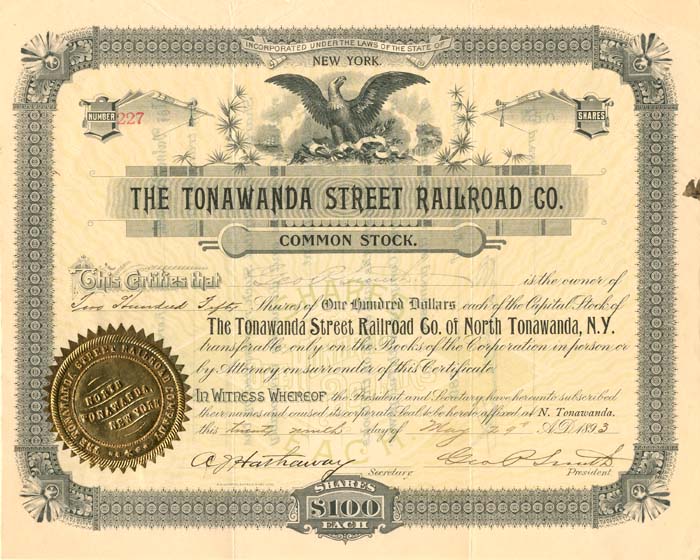 Tonawanda Street Railroad Co.